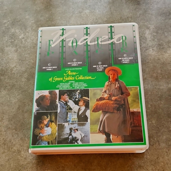 Anne of Green Gables Rare Collection VHS Nova Home Videos The Sequel included - Picture 2 of 11